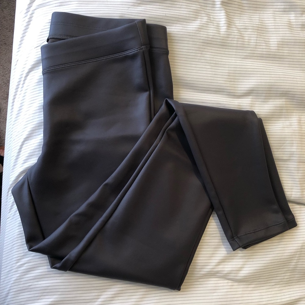 NWT Express Black Faux Leather Leggings